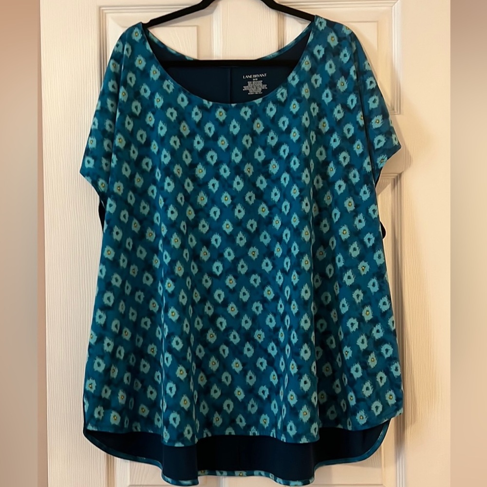 Lane Bryant Short Sleeve Top 26W / 28W